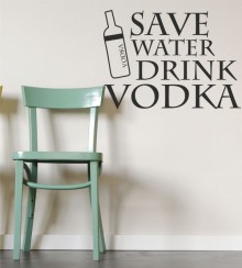 Save water 3 als Wandtattoo