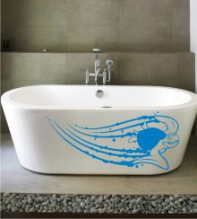 Schildkröte als Wandtattoo