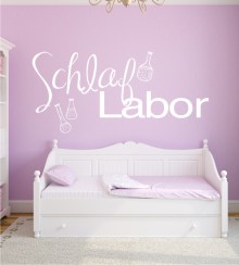 Schlaf Labor als Wandtattoo