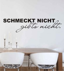 Schmeckt nicht - gibts nicht als Wandtattoo