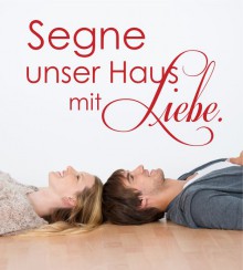 Segne unser Haus... als Wandtattoo