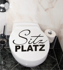 Sitzplatz als Wandtattoo