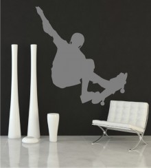 Skater 1 als Wandtattoo