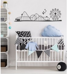 Kirmes als Wandtattoo