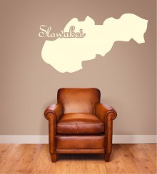 Slowakei als Wandtattoo