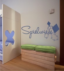 Spielwiese als Wandtattoo