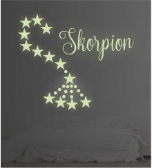 Sternzeichen Schütze leuchtend