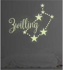 Sternzeichen Zwilling leuchtend