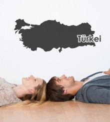 Türkei als Wandtattoo