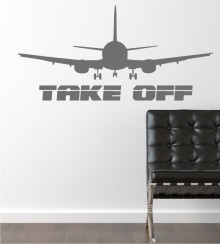 Take Off als Wandtattoo