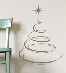 Tannenbaum 1 als Wandtattoo