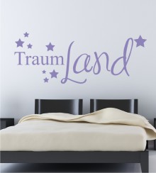 Traumland Stern als Wandtattoo