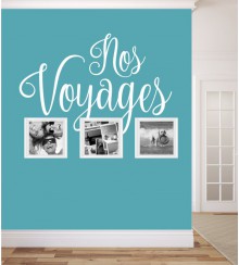 Nos Voyages als Wandtattoo 