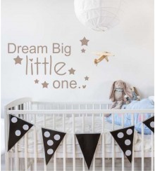 dream big little one als Wandtattoo