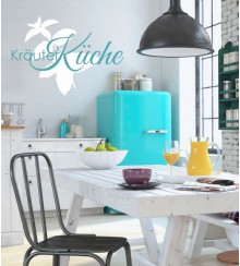 Kräuter Küche als Wandtattoo