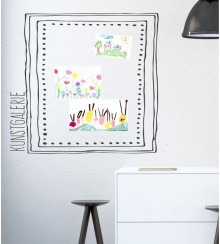 Wandtattoo Kunstgalerie