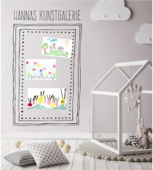 Wandtattoo Persönliche Kunstgalerie