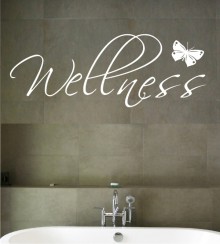 Wellness als Wandtattoo