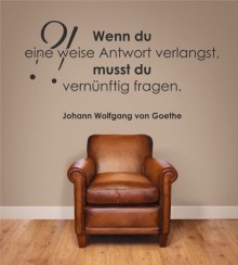 Wenn du eine... als Wandtattoo