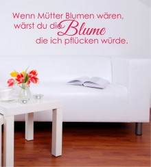 Wenn Mütter... als Wandtattoo