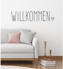 Willkommen mit Herz