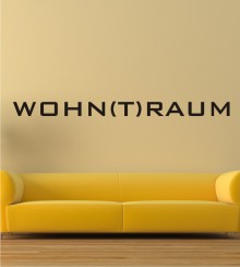 Wohn(t)raum als Wandtattoo