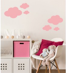 Wolken Bogen als Wandtattoo