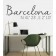 Barcelona Koordinaten als Wandtattoo 