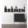 Bremen Schriftzug als Wandtattoo 