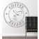 Stempel Coffee als Wandtattoo