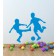 Fußballkids als Wandtattoo