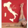 Italien als Wandtattoo