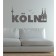 Schriftzug Köln als Wandtattoo
