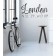 London Koordinaten als Wandtattoo
