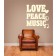 Love, peace.. als Wandtattoo