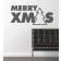 Merry XMAS als Wandtattoo