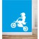 Motocross Kid als Wandtattoo