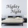 Nighty Night als Wandtattoo
