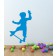 Kleiner Skater als Wandtattoo