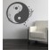Yin und Yang 2 als Wandtattoo